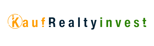 Logotipo para empresa de imobiliário Ikauf Realty Invest